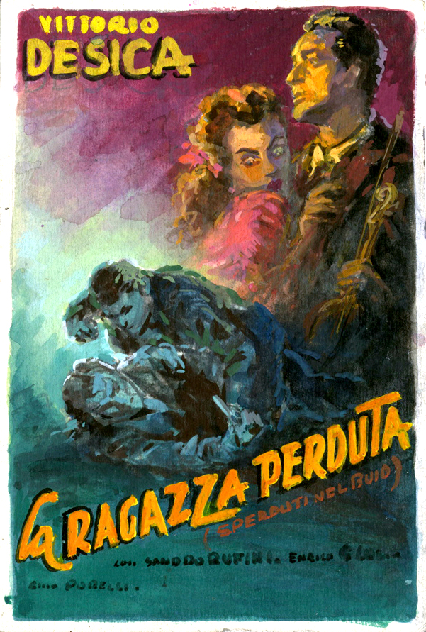 La ragazza perduta – Schizzo