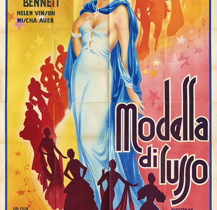 Modella di lusso – Manifesto (4 fogli)