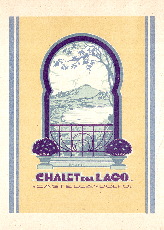 Chalet del Lago – Castelgandolfo – Cartolina