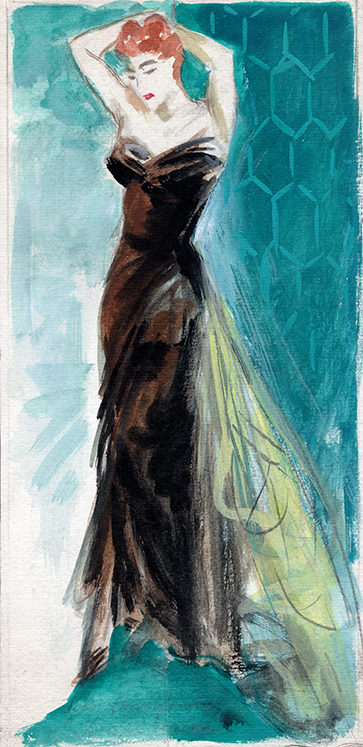 Ape regina – Schizzo 4