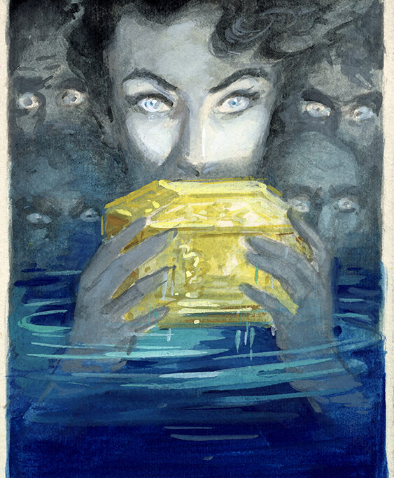 Il Segreto di Mora Tau – Schizzo